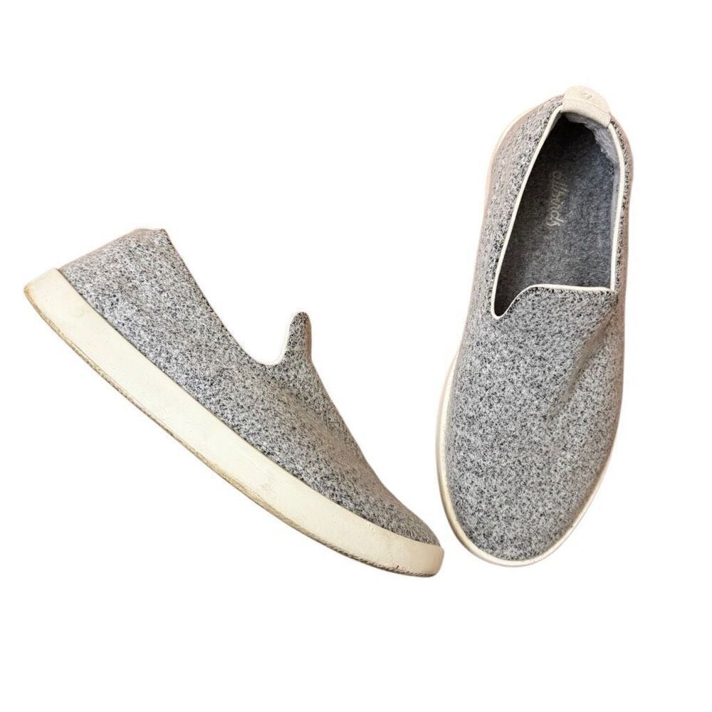 Allbirds Wool Loungers Slip On Loafer Sneakers Dapple Grey Women’s Size 9